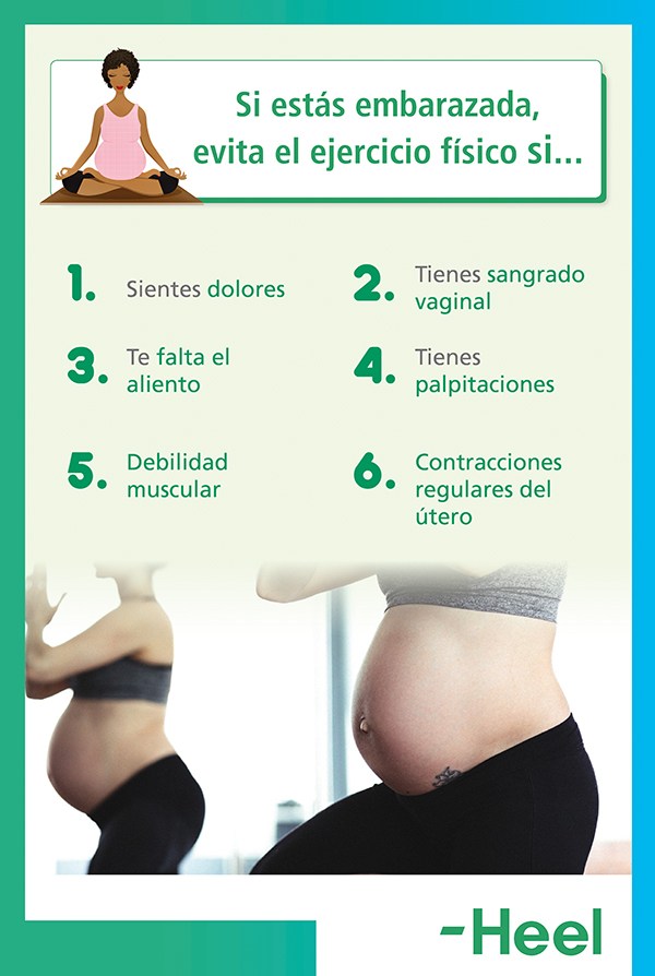 Ejercicio en el embarazo: cuándo no hacerlo - HeelEspaña
