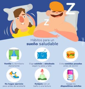 Hábitos para un sueño saludable