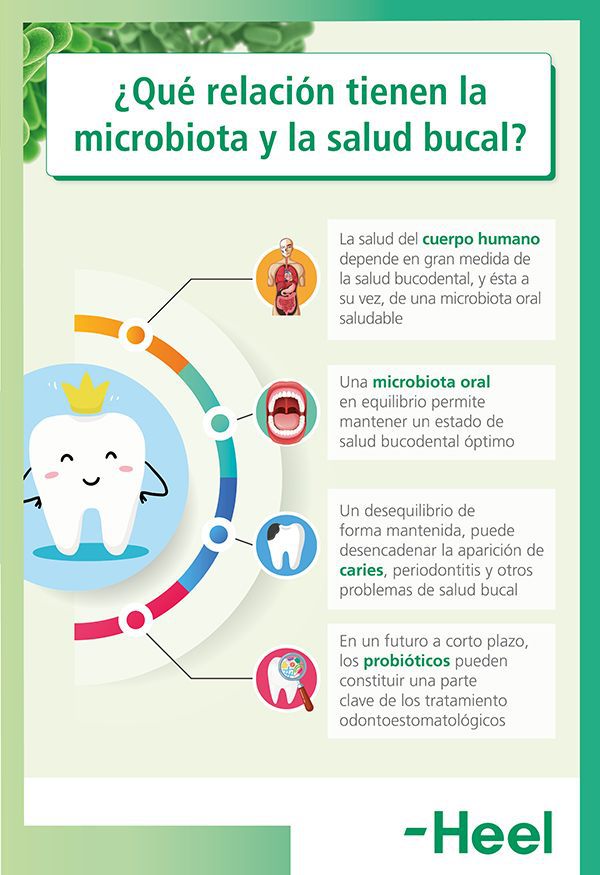 ¿Por qué me salen llagas en la boca?: llagas boca microbiota - HeelEspaña