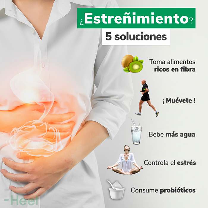 6 factores para mejorar el tránsito intestinal: estrenimiento soluciones - HeelEspaña