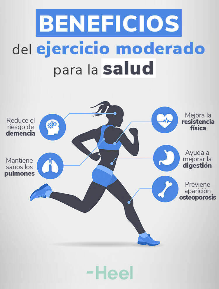 Microbiota intestinal, alimentación y hábitos para protegerla: beneficios ejercicio moderado salud - HeelEspaña