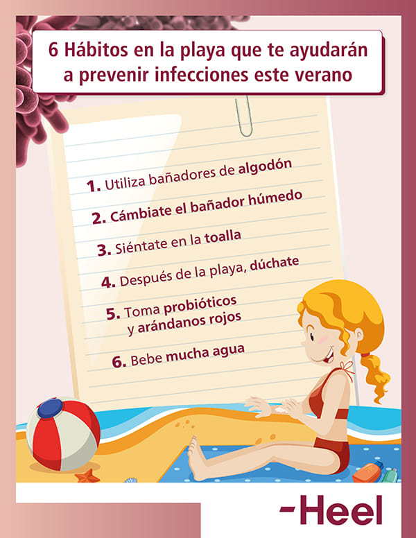 6 claves para evitar las infecciones vaginales en verano: infecciones vaginales verano - HeelEspaña