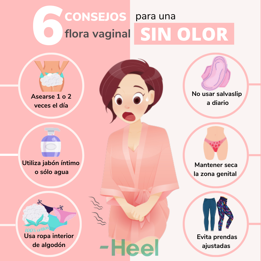 Flujo vaginal ¿qué es normal y qué no?: flora vaginal olor - HeelEspaña