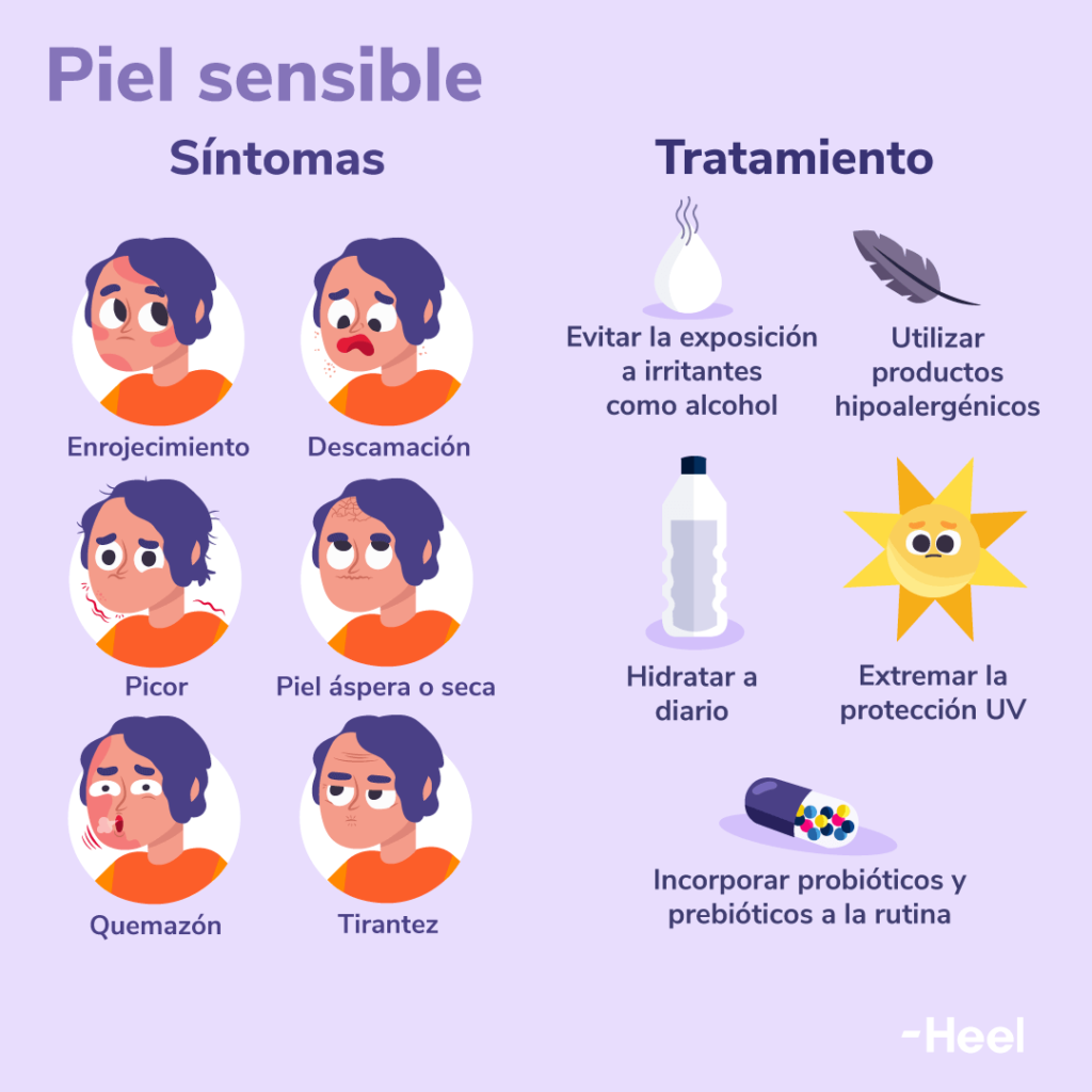 Guía de cuidados para la piel sensible: piel sensible 1024x1024 - HeelEspaña