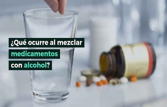 Mezclar medicamento con alcohol: riesgos