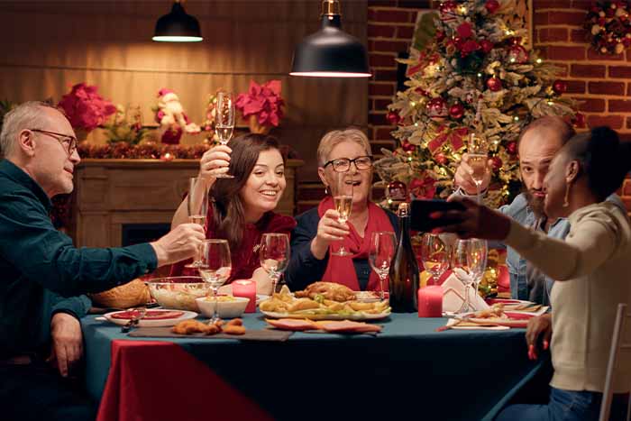 Cómo evitar la acidez de estómago en las cenas de navidad: comidas navidad - HeelEspaña