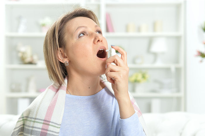 Curar el dolor de garganta 