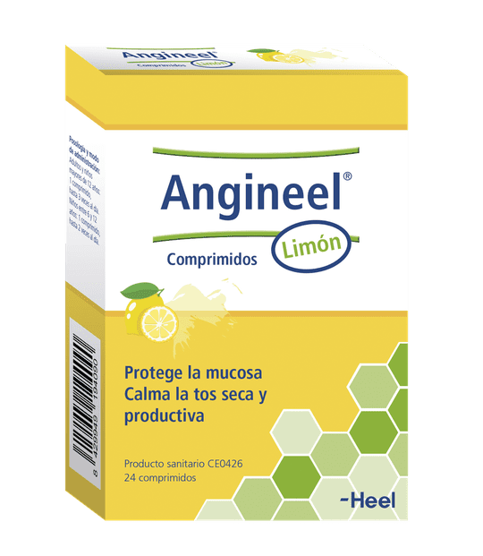 Tipos de tos, cómo reconocerlos: angineel limon producto - HeelEspaña