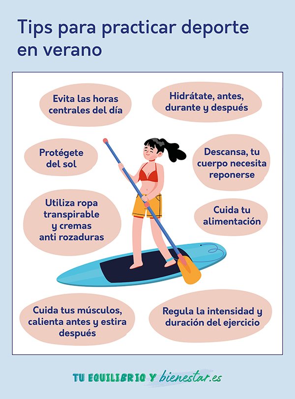 Deporte en verano: Consejos y precauciones a tener en cuenta: tips para practicar deporte verano - HeelEspaña