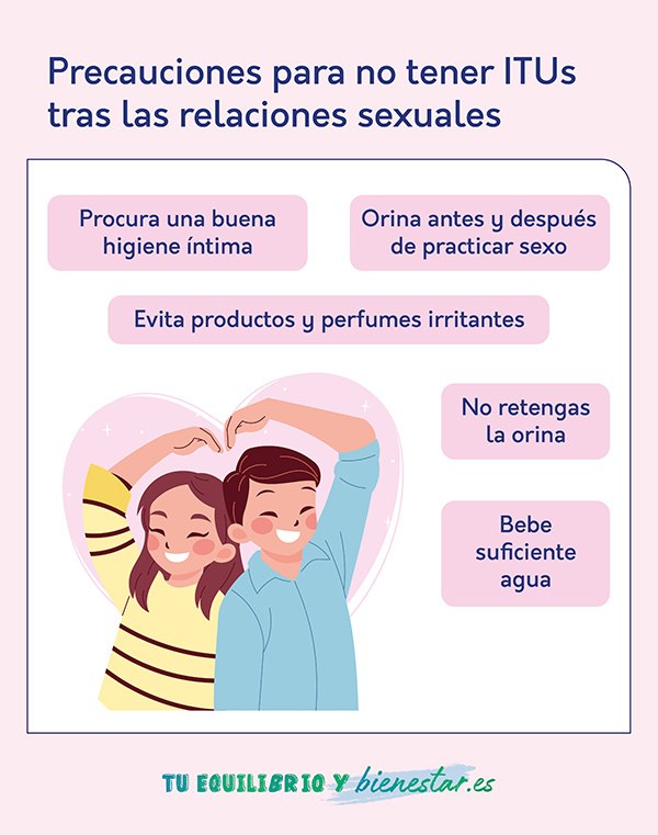 Infecciones urinarias y salud sexual: precauciones para ITUs relaciones sexuales - HeelEspaña